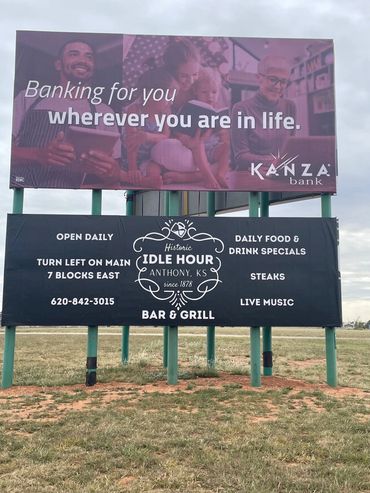 Erin Koehn marketing billboard.