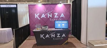 Erin Koehn marketing tradeshow booth.