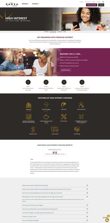 Erin Koehn marketing website content.