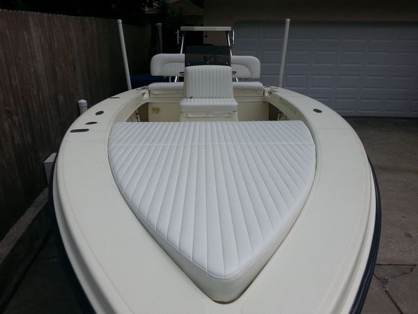Durable yacht and marine cushion used for protection and seating.