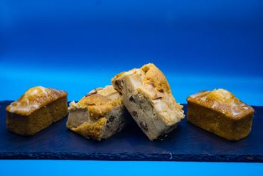 Dorset apple Cake and Ginger Cake with Orange Icing