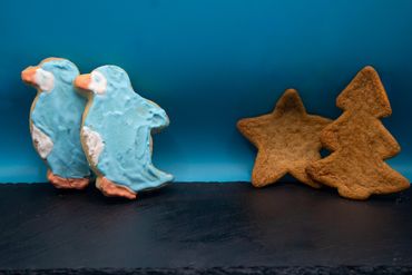 Penguin Shortbread and Gingerbread