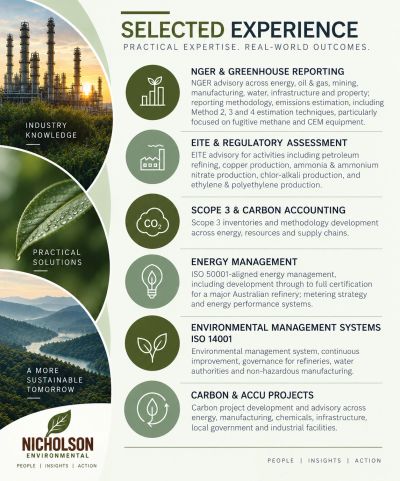 Environmental consulting services overview by Nicholson Environmental.