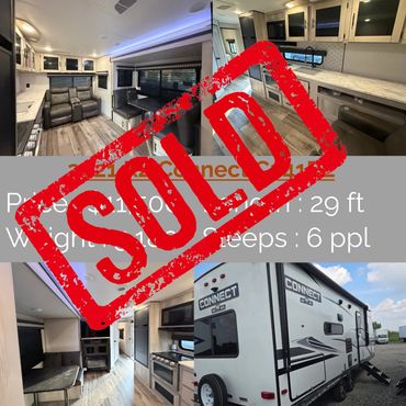 2021 KZ Connect camper - sold travel trailer