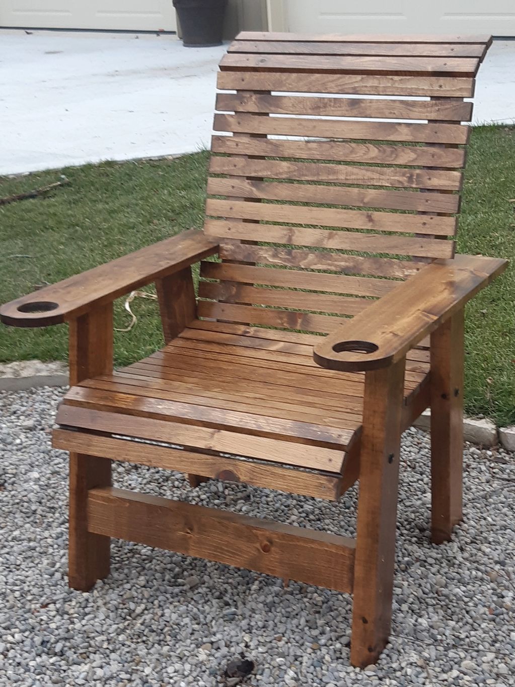 Stained Outdoor Muskoka  Chairs