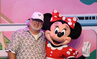 My time with Minnie Mouse
She was delightful