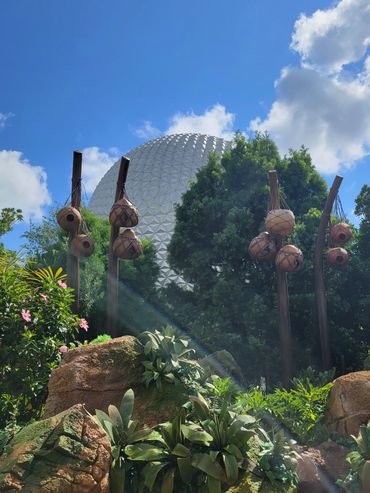 Spaceship Earth view from the Moana area
EPCOT
Walt Disney World