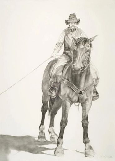 Maybe.   Graphite on paper. 22"x30"