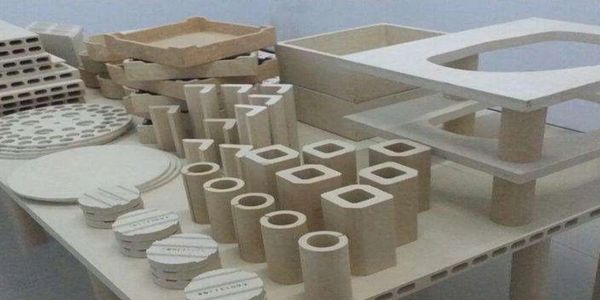 Refractory kiln furniture mullite cordierite plate extruded batt support setter silicon carbide beam