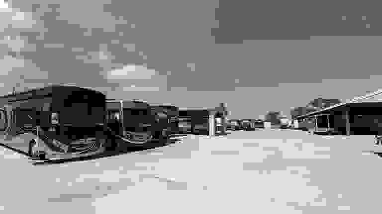 Open and covered parking for all size vehicles