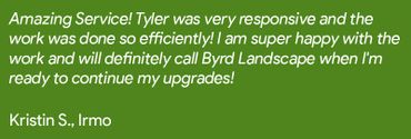 Irmo, SC Landscape Review