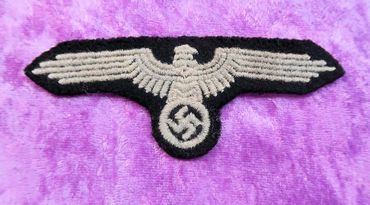 Original WW2 German SS Schutzstaffel Panzer Beret Cap Eagle Insignia