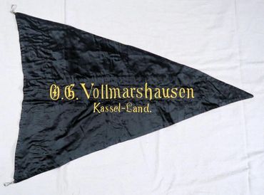Original WW2 German NS Frauenschaft Kassel-Land Pennant