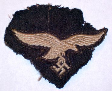 Original WW2 German Luftwaffe Tunic Eagle Cut Off