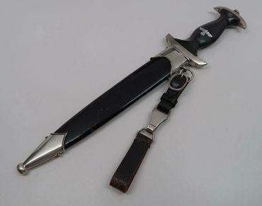 WW2 German J. A. Schmidt & Söhne SS dagger - RZM M7/95 1222/39