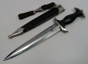 WW2 German J. A. Schmidt & Söhne SS dagger - RZM M7/95 1222/39
