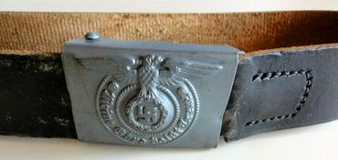 Original WW2 German SS Schutzstaffel Belt and Buckle Set