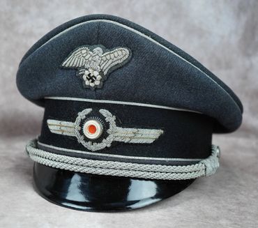 Luftschutz officer's visor cap