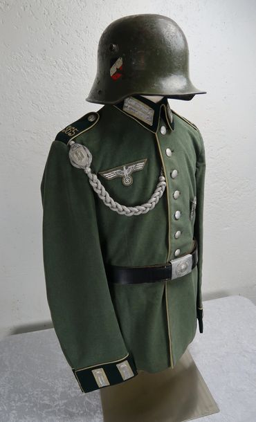 Original WW2 German Heer Army Infantry Regiment 5 Waffenrock Parade Dress Tunic Jacket