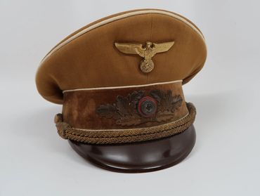 Original WW2 German Kreis Kreisleiter Bullion Gala Visor Cap