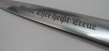 WW2 German J. A. Schmidt & Söhne SS dagger - RZM M7/95 1222/39