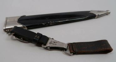 WW2 German J. A. Schmidt & Söhne SS dagger - RZM M7/95 1222/39