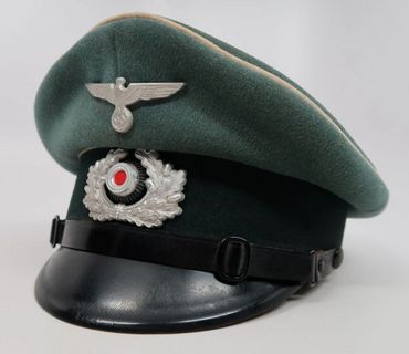 WW2 German Heer Army Infantry Visor Cap