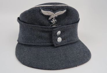 WW2 German Luftwaffe Bullion M43 Officer Cap