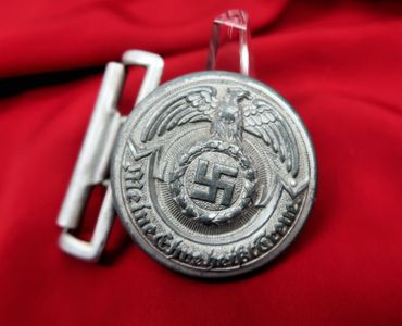 Original WW2 German SS Schutzstaffel Office Brocade Belt Buckle