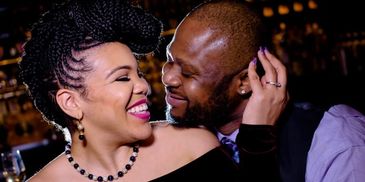 couple looking at each other love is real