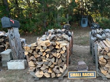 Small stack of firewood