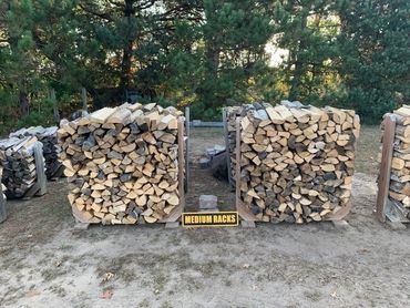 Medium stack of firewood