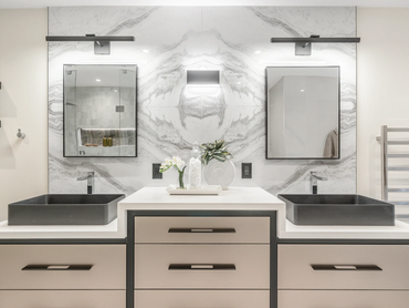 Boutique professional office interior with custom millwork in Vaughan