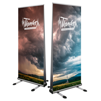 Thunder Outdoor Roller Banner
