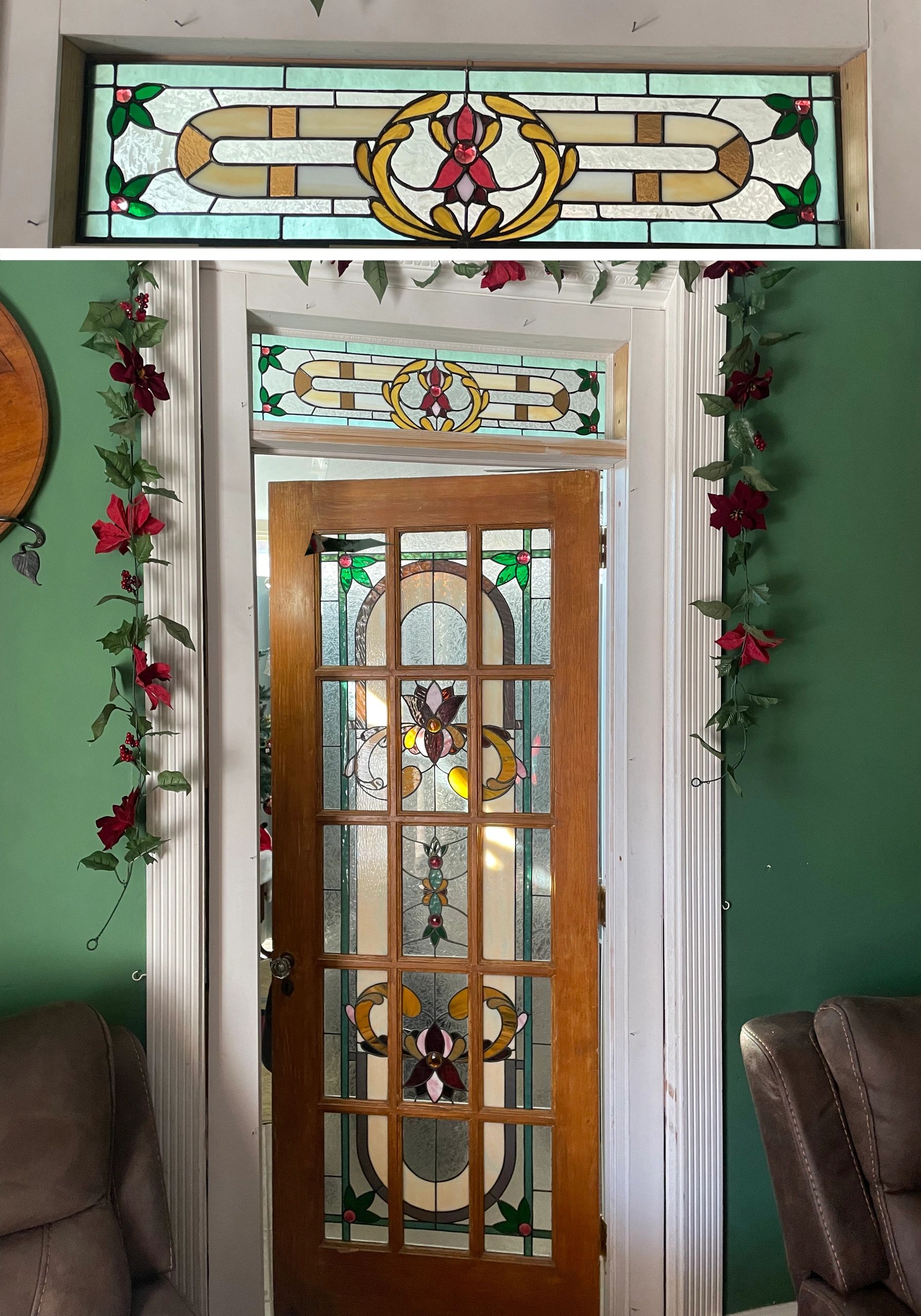 Transom Created from existing door design.