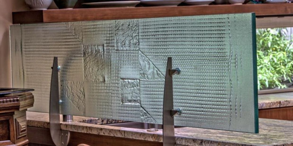 Sand Cast Glass