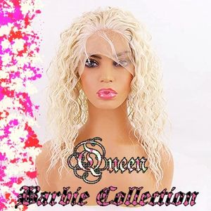 Medium Length Blonde Wavy Wig of our Queen Candy Collection, Queen Barbie Collection.