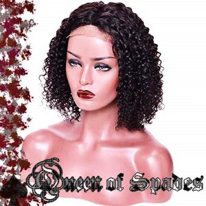 Queen Candy Collection: Queen of Spades Short Curly, Lace Front Wig
