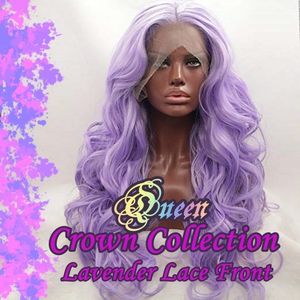 Queen Candy Collection: Queen Crown Collection Lavender Lace Front Wig