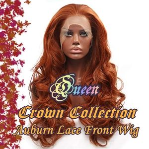 Queen Candy Collection: Queen Crown Collection Auburn Lace Front Wig