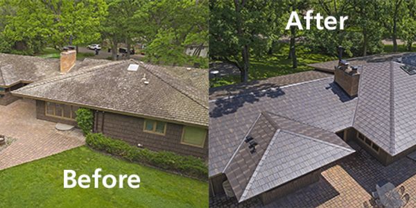 Roofing project in Liberty, Mo
