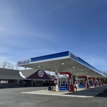 Recently renovated fueling station and convenience store.