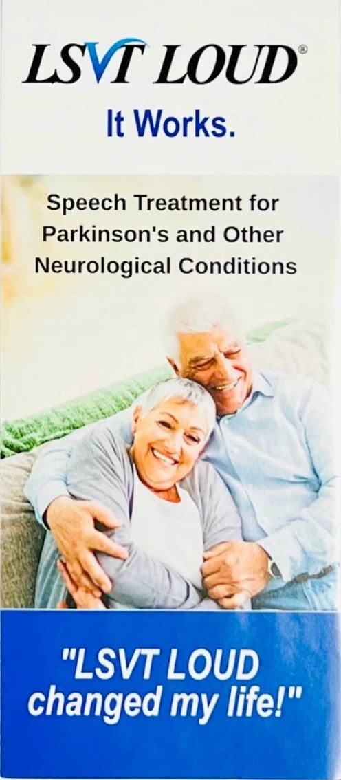 LSVT LOUD speech treatment helps Parkinson's patients.