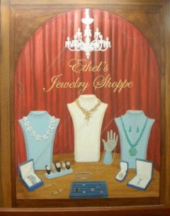 Jewelry store window