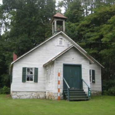 Johnsontown Church front yard.