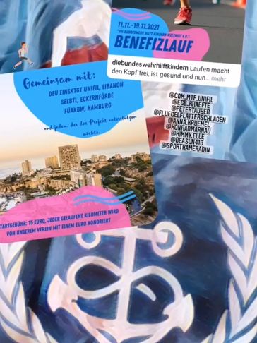 Das Projekt begann mit einem Benefizlauf in Deutschland und dem Libanon.