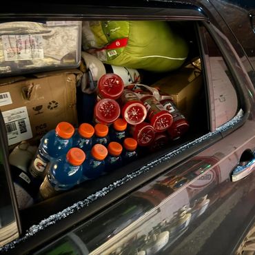 Fully loaded and ready to roll! CRI mobiles are essential for swift and efficient disaster response,