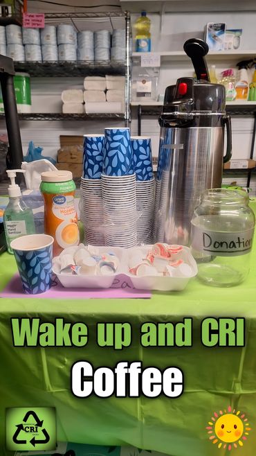 Start your day with a boost! Visit CRI Coffee in the mornings for the perfect pick-me-up to power th