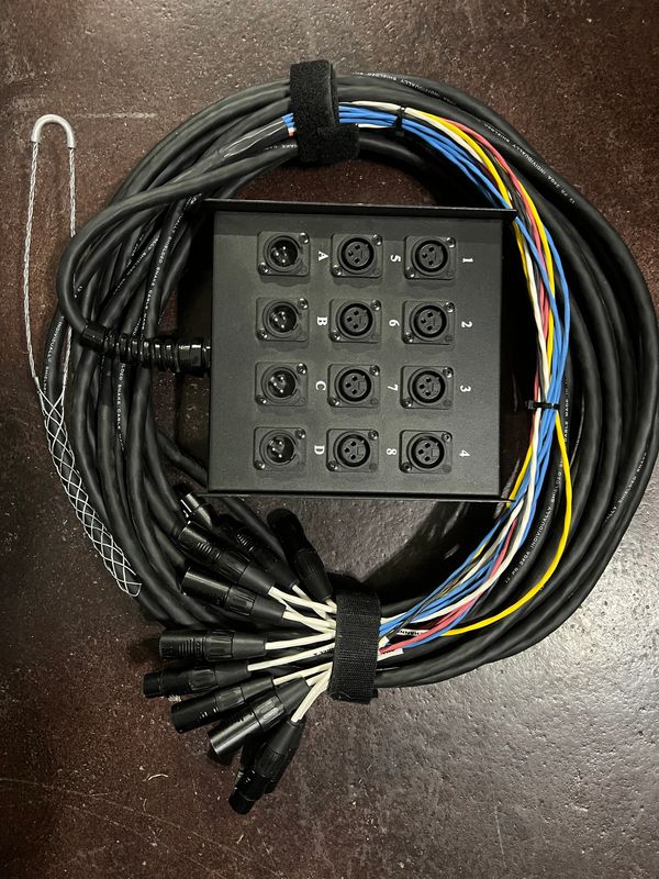 Audio Snake 50' XLR, 4 Out & 8 Return rental