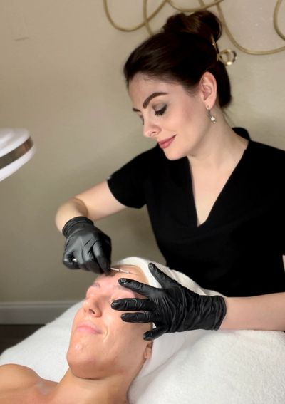 Dermaplaning is an anti-aging facial that exfoliates and brightens skin.